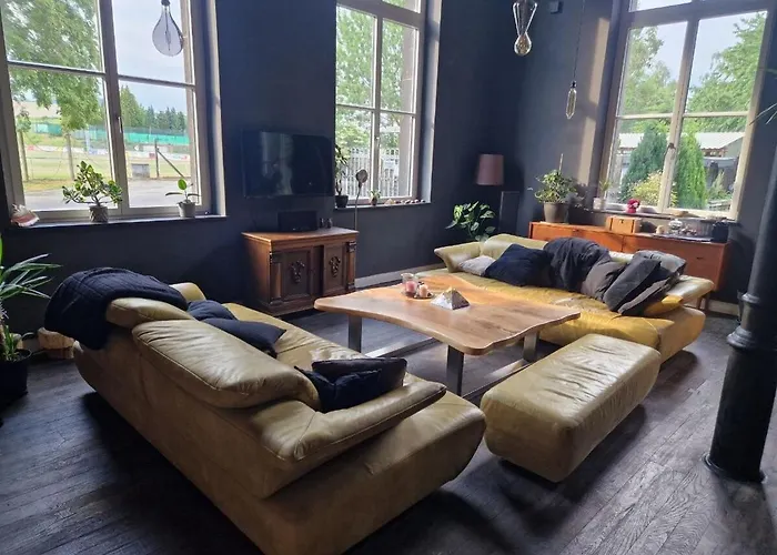 别墅 Gleis 22 - Wellness Und Retreats Im Alten Bahnhof Von *